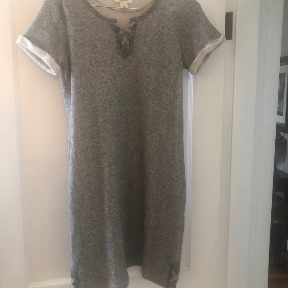 Sweatshirt dress- grey